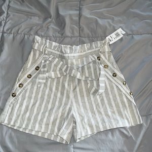 Small Derek Heart Striped Shorts.